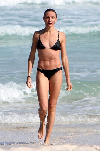 Cameron Diaz en bikini