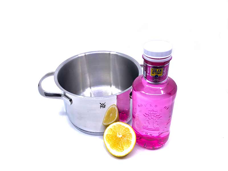 limpiar plata limon