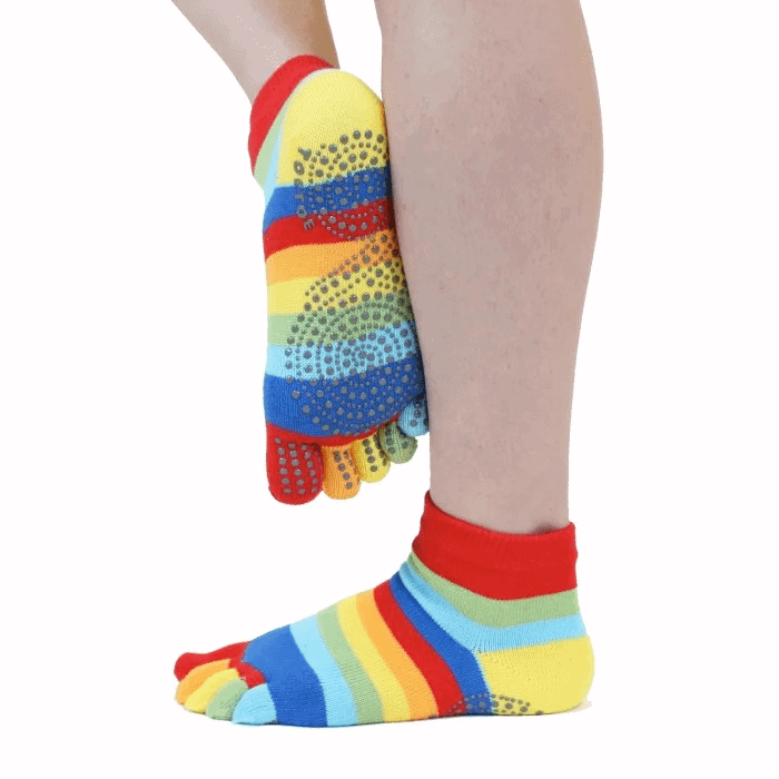 calcetines de colores tobilleros