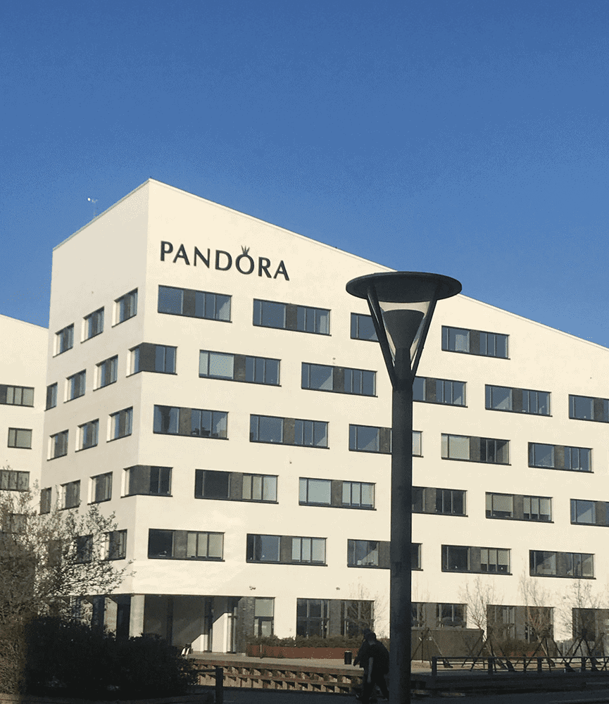 sede de la marca Pandora