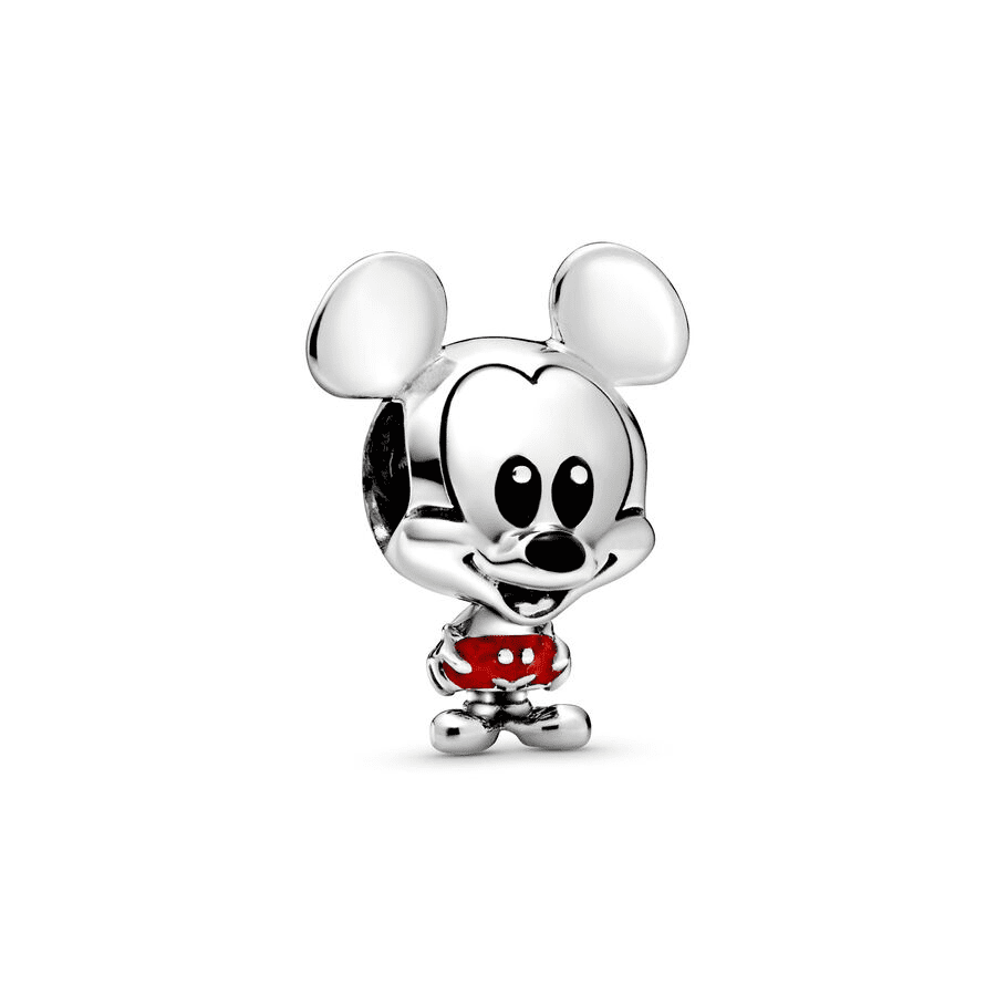 charm de plata de Mickey