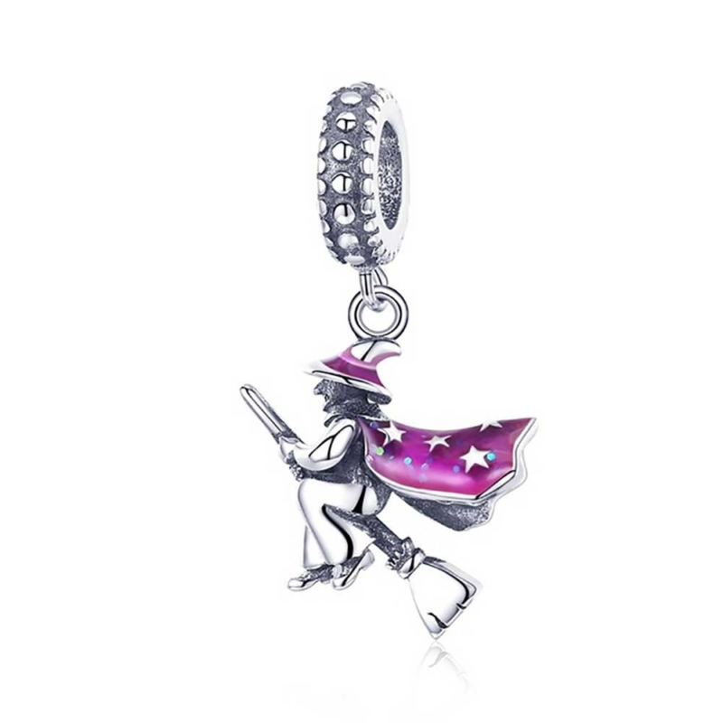 charm colgante de bruja para pulseras Pandora