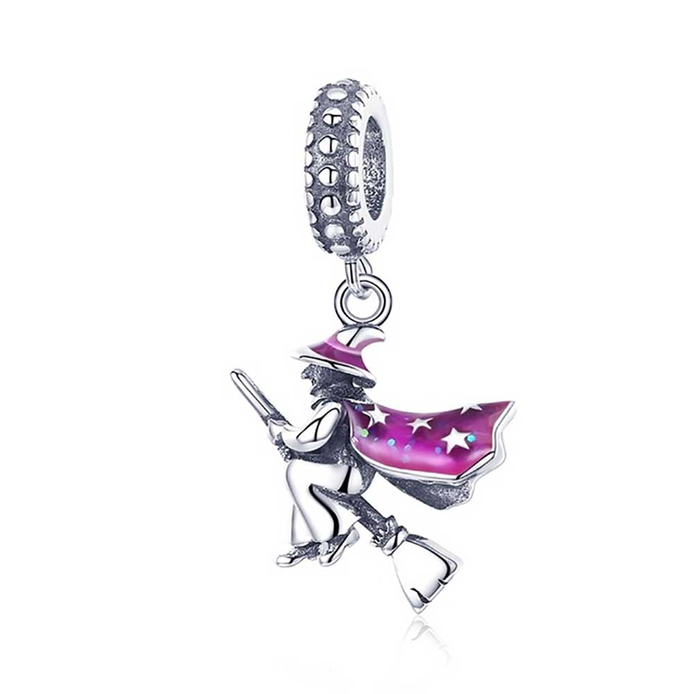 charm colgante de bruja para pulseras Pandora