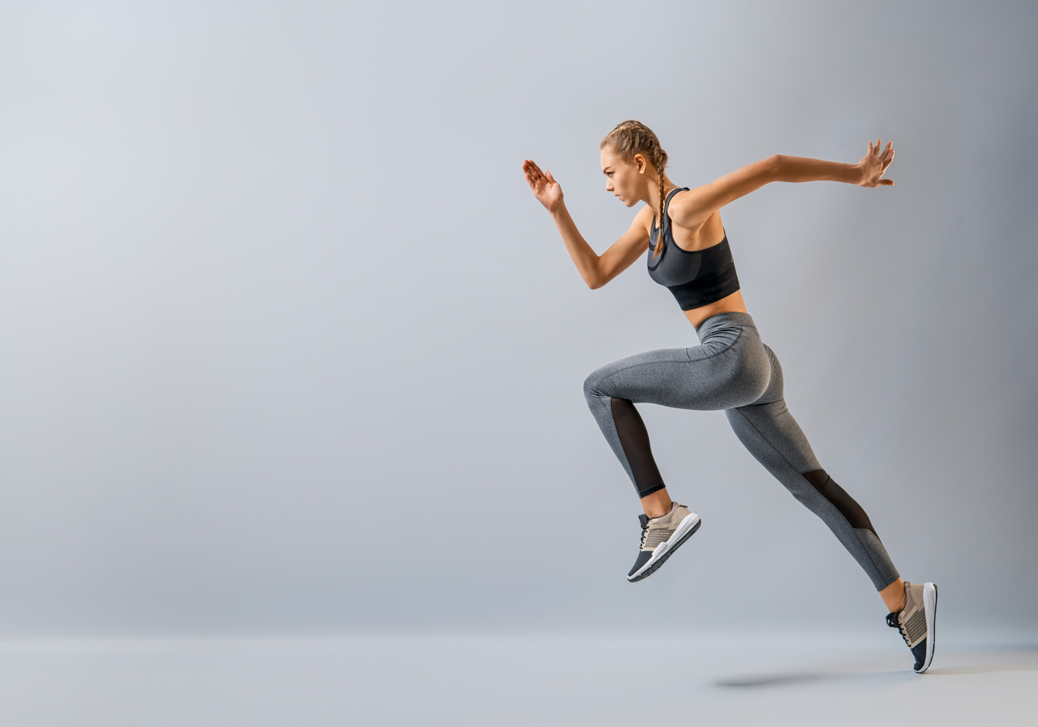 Las mejores ofertas en Gimnasio y Entrenamiento Gris Talla L Pantalones de  ejercicio para mujer