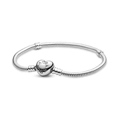 PANDORA Reflexiones, Pulsera, para Mujer, Gris ,21 cm