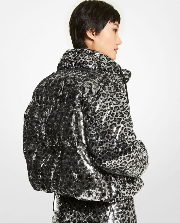 chaqueta mujer animal print michael kors mf2208g3sb