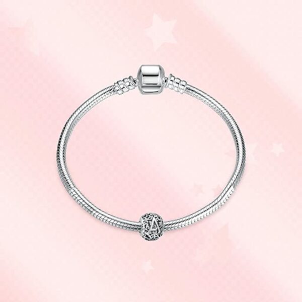 charm letras pulsera pandora