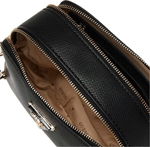 interior bolso bandolera negro marca guess zg787914