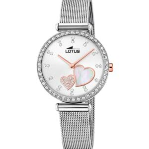 Lotus Reloj Analógico para Mujer de Cuarzo con Correa en Acero Inoxidable 18616/1