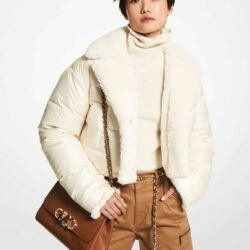 Michael Michael Kors - Cazadora De Mujer Acolchada Y Reversible