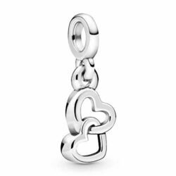 Pandora Mini Colgante Corazones Encadenados Pandora ME 798380
