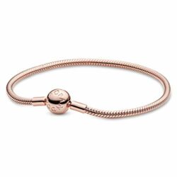PANDORA Pulsera 580728-18 Mujer Clip Moments Rose