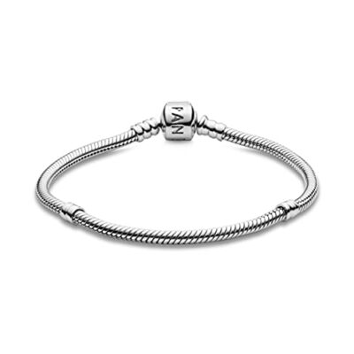 PANDORA Pulsera 590702HV-20 Mujer Plata Inscripción