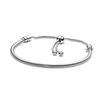 PANDORA Pulsera 597125CZ-2 mujer plata Moments Deslizante