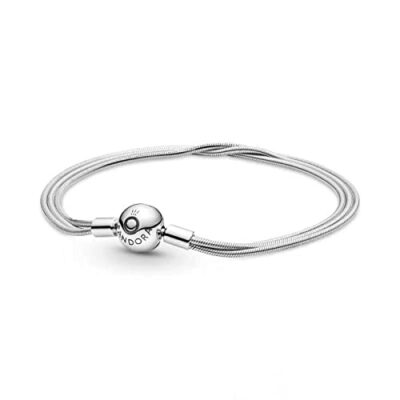 PANDORA Pulsera cadena de serpiente 599338C00-19