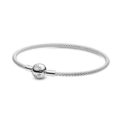 PANDORA Reflexiones, Pulsera, para Mujer, Gris ,17 cm