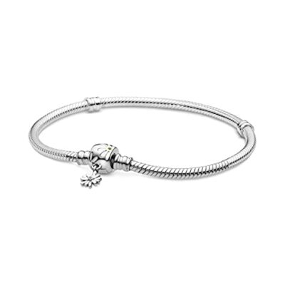 PANDORA Reflexiones, Pulsera, para Mujer, Gris ,17 cm