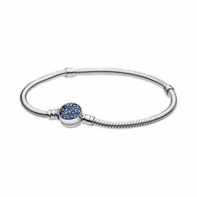 PANDORA Reflexiones, Pulsera, para Mujer, Gris ,20 cm