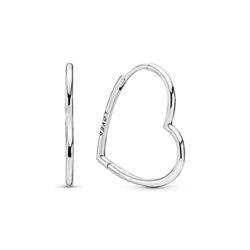 Pendientes de Aro Corazones de Amor Asimétricos 297822 mujer
