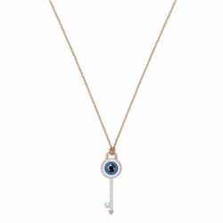 Swarovski Colgante Swarovski Symbolic Evil Eye, multicolor, Baño en tono Oro Rosa