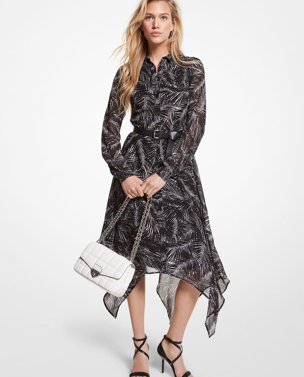 vestido camisero michael kors ms280yh4va