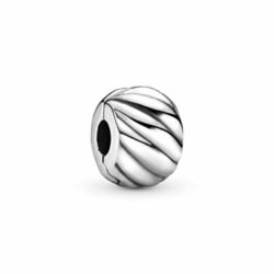 Abalorio Clip Pandora 791752 Mujer Charm Plata Plumas