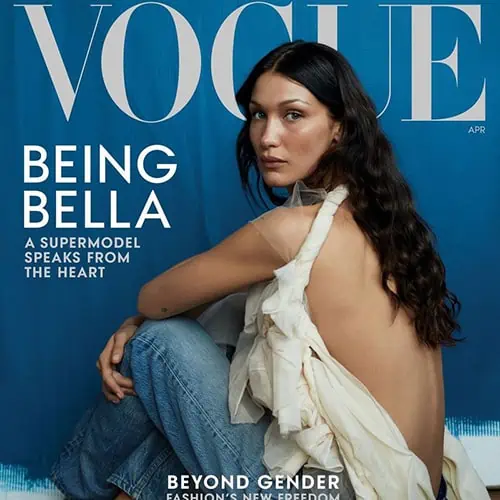 portada vogue bella hadid