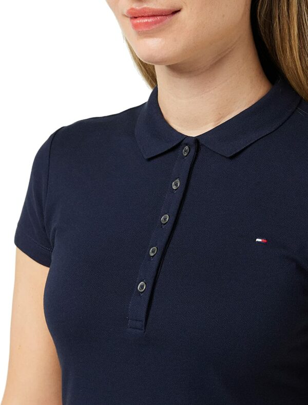 vestido tipo polo tommy hilfiger algodon 24973