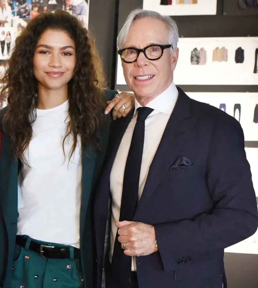 zendaya y tommy hilfiger