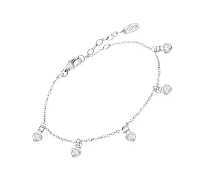 pulsera colgantes plata