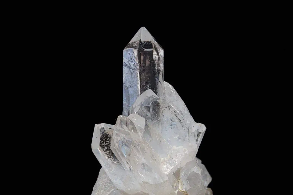 mineral cuarzo transparente