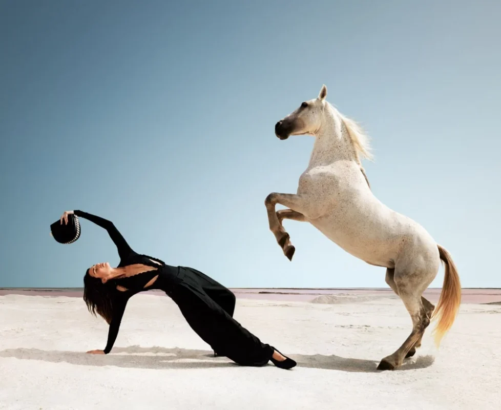 kendall jenner caballo blanco