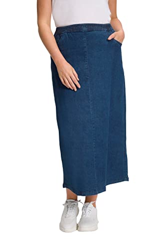 Falda vaquera azul oscuro