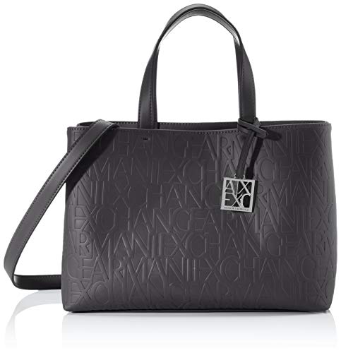 Armani Exchange: Bolso shopping negro